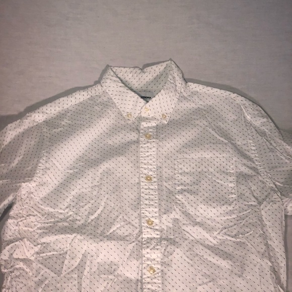 Men’s Sonoma Polka Dot LS Casual Button Up Shirt L - Picture 2 of 5